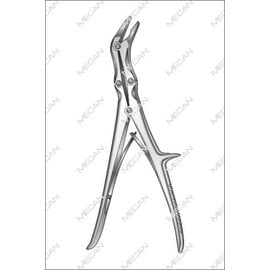 Echlin Bone Rongeur Forcep 2/3/4mm 230mm