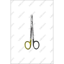 Iris scissors Curved TC/SC 115mm