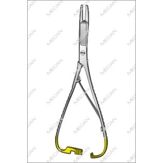 Porte-aiguille Mathieu-Olsen - longueur = 14 cm / 5-1/2", TC GOLD