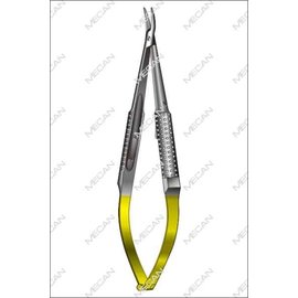 Barraquer Needle Holder - 13 cm / 5-1/4", With Lock, TC GOLD