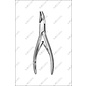 Blumenthal Bone Rongeur Forcep - Length = 15 cm / 6", Curved