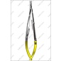 Porte-aiguille Castroviejo - longueur = 14 cm / 5-1/2", lisse, TC GOLD