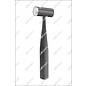 Combination Mallet one side plastic 19cm 340gram