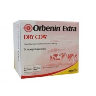 Orbenin Extra Dry Cow 24 injectors