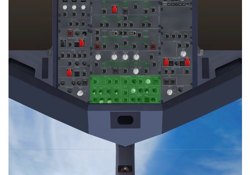 25VU ANTI-ICE/CABIN PRESSURE PANEL