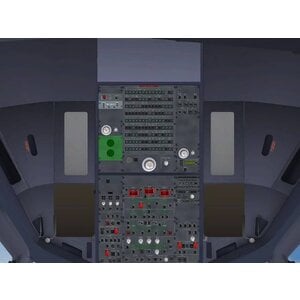 STRUCTURE AIR OUTLET OVERHEAD P/N: D2121139100000 S/N: SI072027