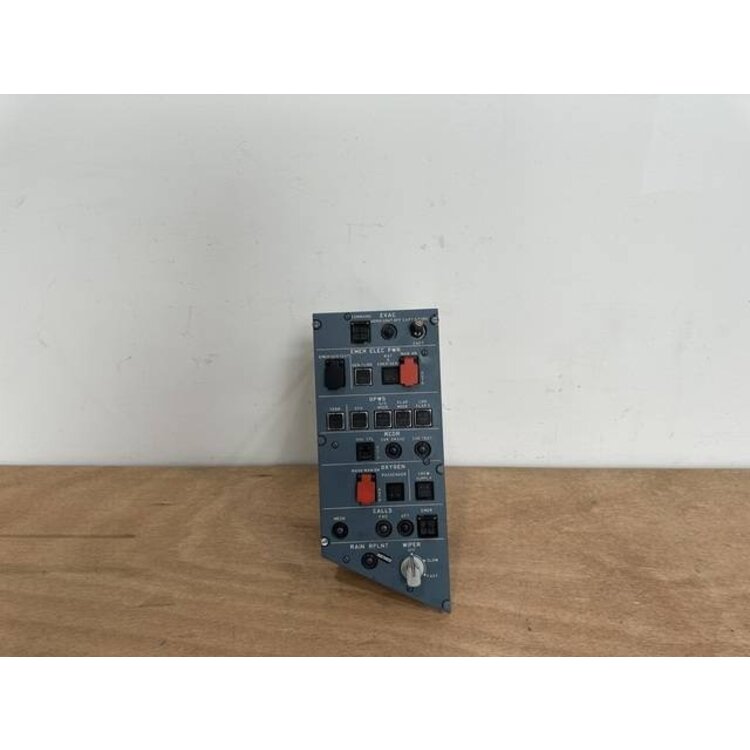 21VU EVAC EMERGENCY PANEL P/N: D9251500600000 S/N: 1579