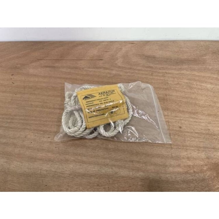 EMERGENCY EVACUATION ROPE P/N: 208724-0 S/N: SI089049