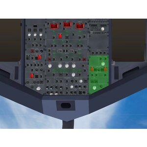 22VU CARGO HEAT PANEL P/N: D9251500700000 S/N: PB11697