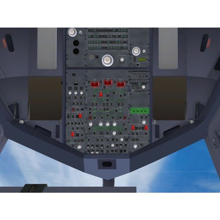 24VU FLIGHT CONTROL PANEL P/N: D9251500900000 S/N: PB12035