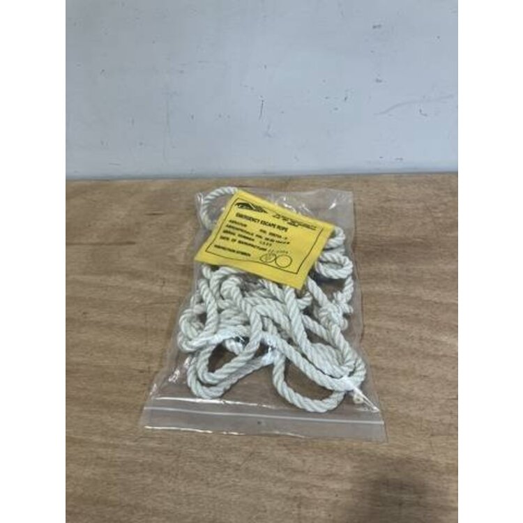 EMERGENCY EVACUATION ROPE P/N: 208724-0 S/N: SI089067