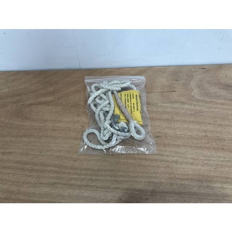 EMERGENCY EVACUATION ROPE P/N: 208724-0 S/N: SI089068