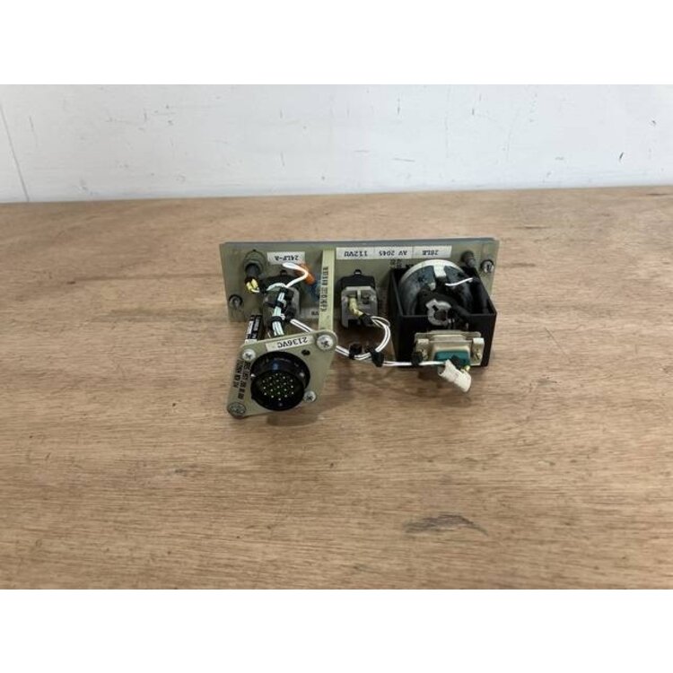 112VU LIGHT AIDS PANEL P/N: D9251504700000 S/N: PB10952