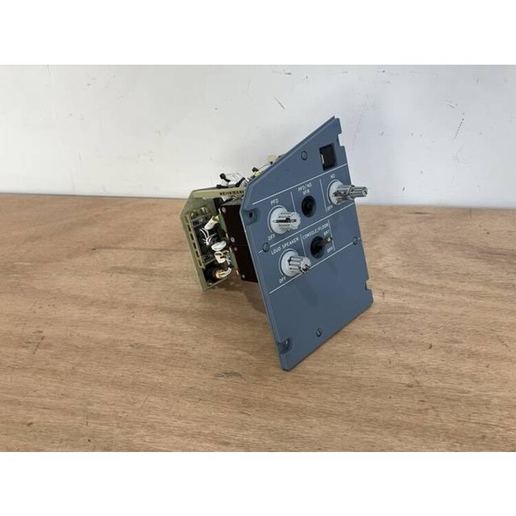 301VU CONTROL PANEL P/N: D9251505400000: S/N PB10951
