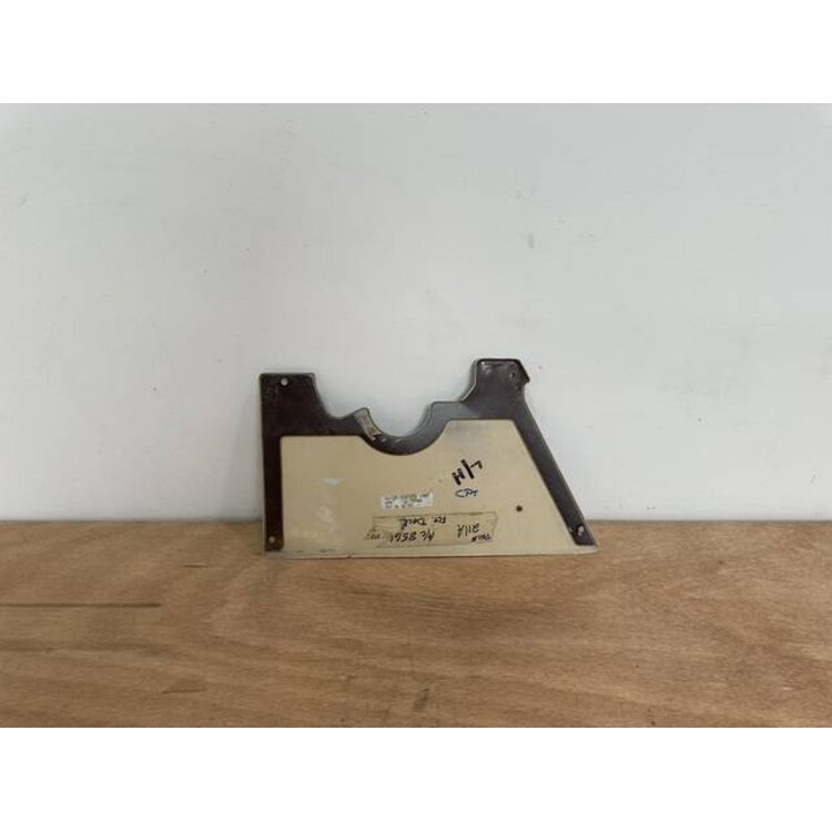 THROTTLE QUADRANT UPPER PANEL LH P/N: 232A1631-6 S/N: SI2431001