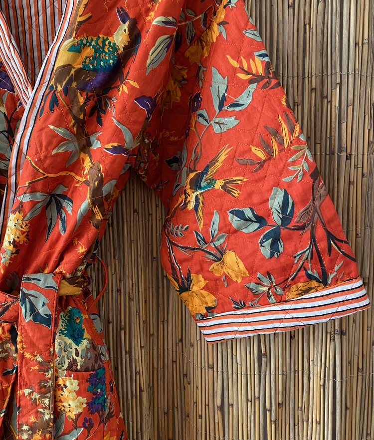 Bird of paradise padded bathrope