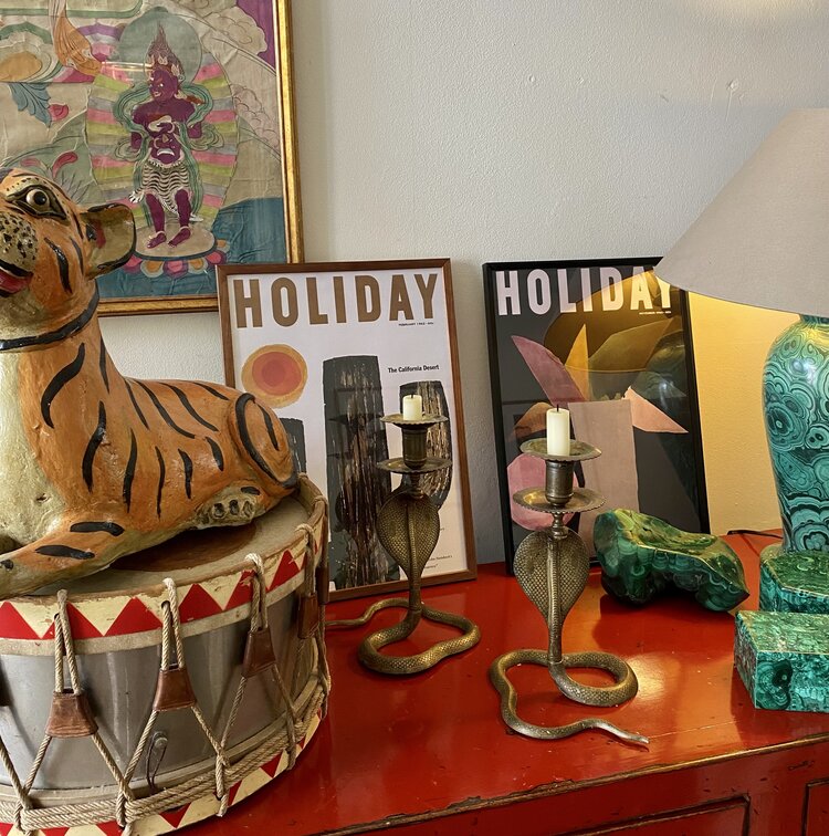 HOLIDAY desert poster