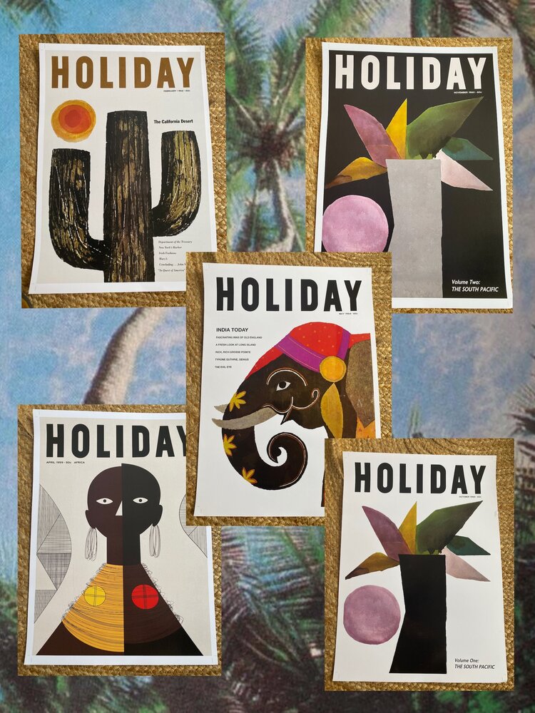 HOLIDAY desert poster