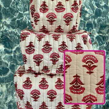 Floral print toiletry bag set 3 pcs Floral print toiletry bag set 3 pcs