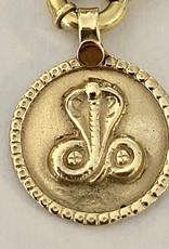 Large Cobra protection amulet 14 crt
