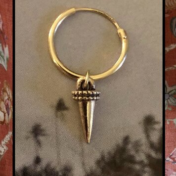 Dangle charm India 14 crt