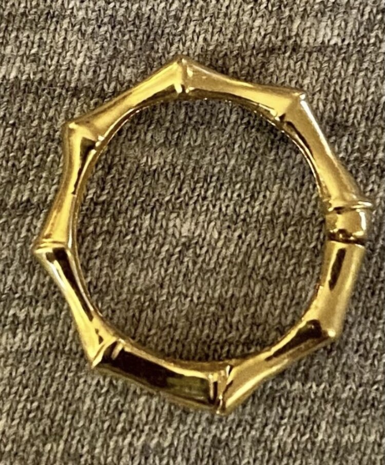 Bamboo charm connector