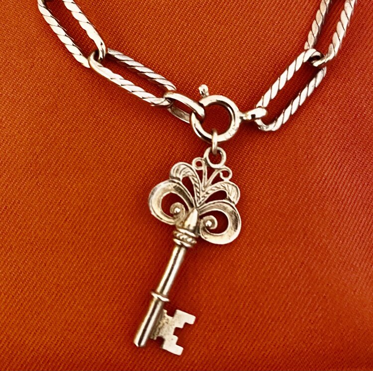 Key to my heart armband
