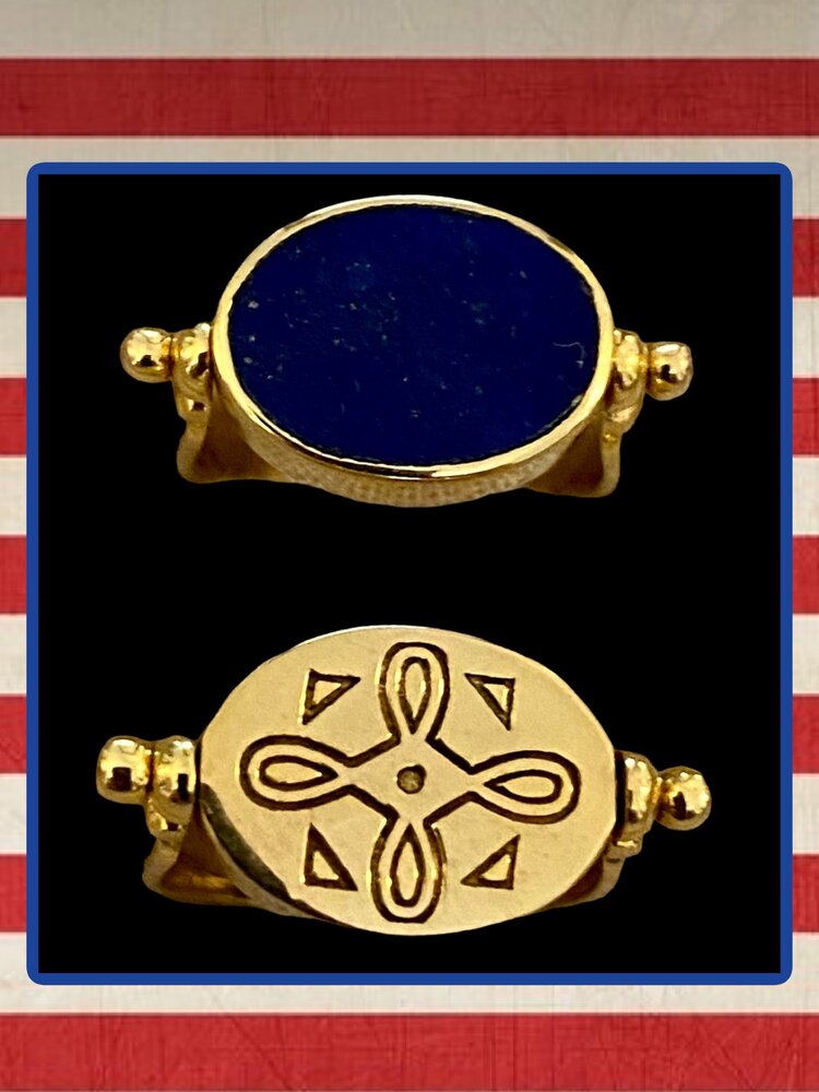 Universe Lapis Lazuli reversible ring