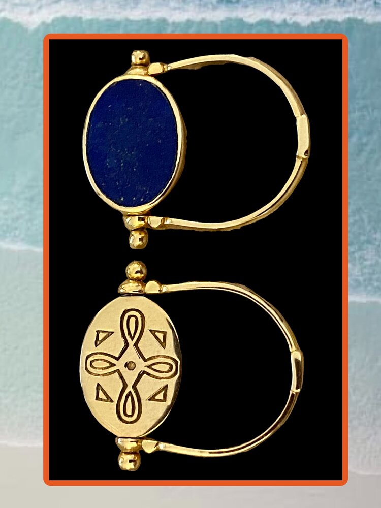 Universe Lapis Lazuli reversible ring