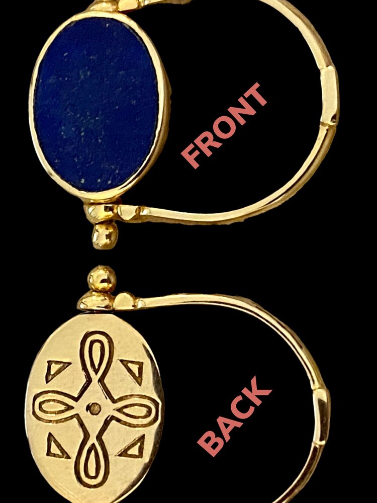 Universe Lapis Lazuli reversible ring