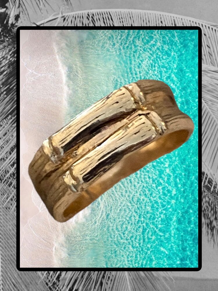 Double bamboo band 14 crt