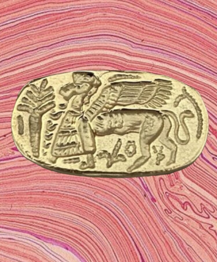 Chunky Assyrian empire ring