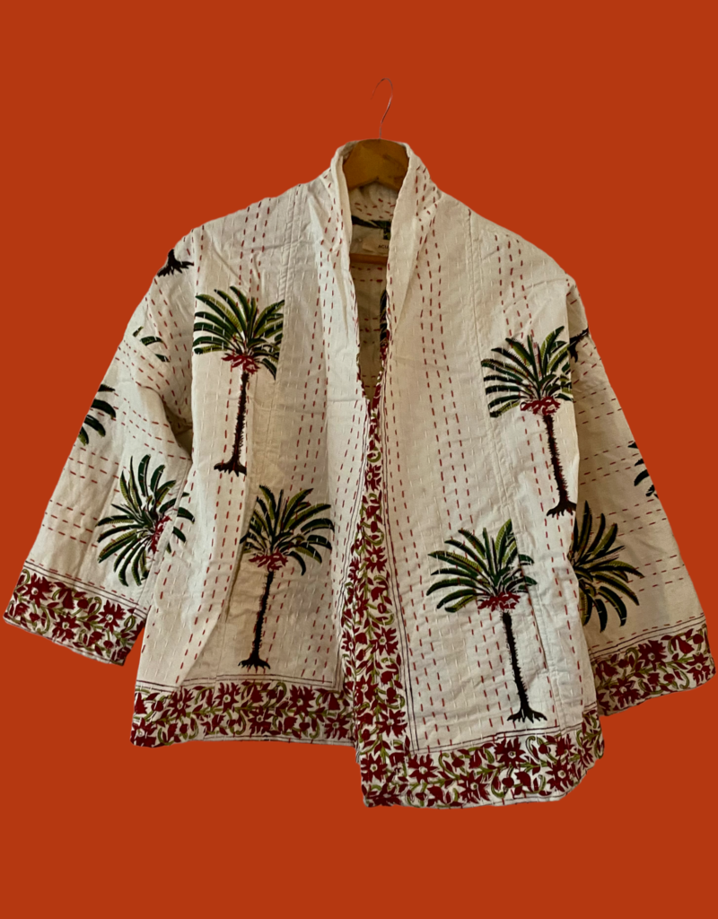 Palm jacket summer 100%cotton