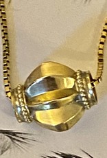 ed bold large bead India massive 14 crt gold