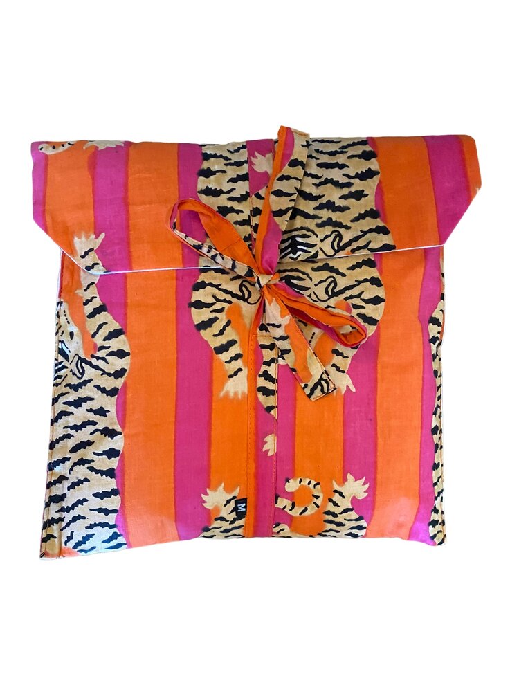 Tiger pyama hard pink 100% cotton