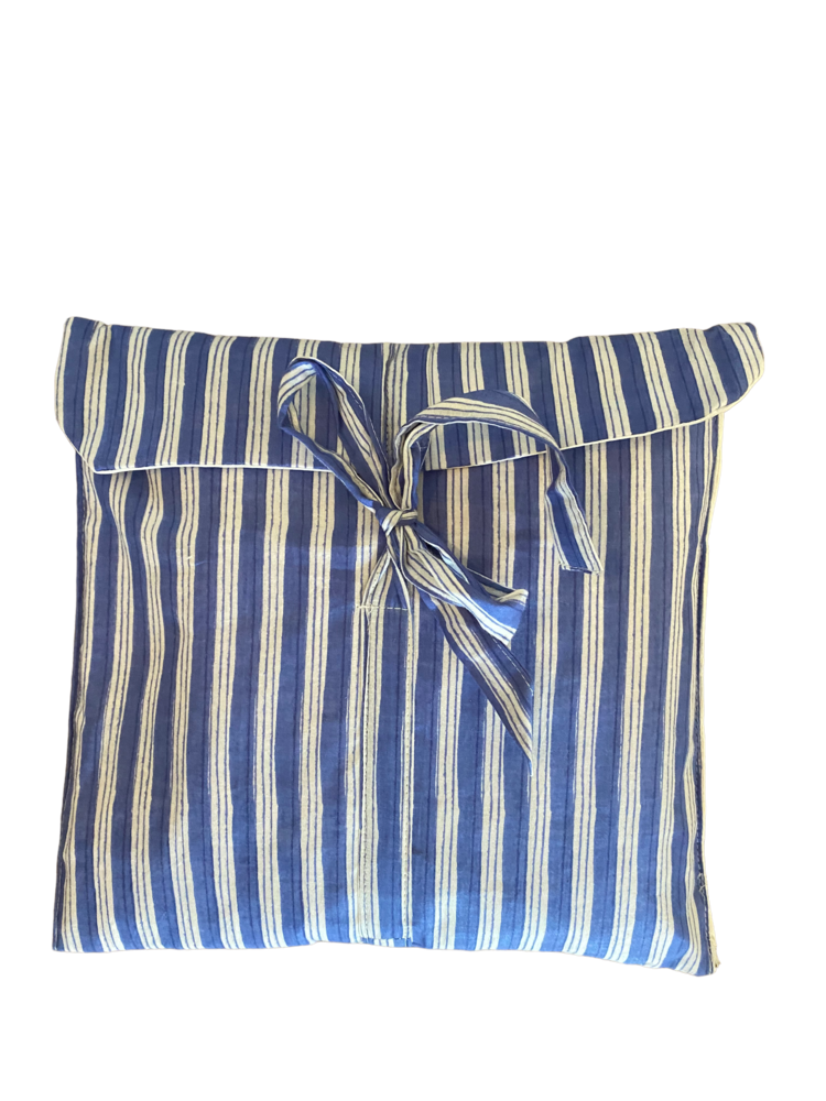 Blue white classic striped pyama 100%cotton