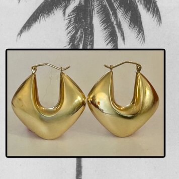 Chunky bubble hoop 14 crt