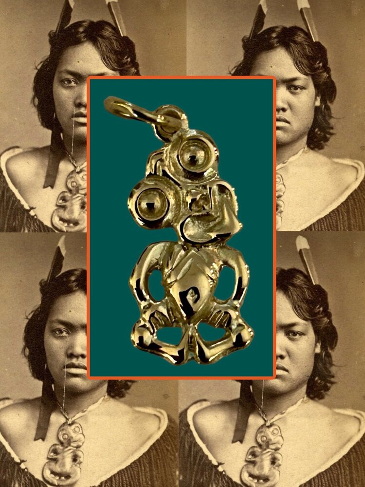 Hei-Tiki ptotection amulet