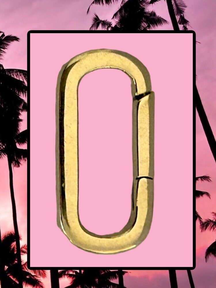 Small charm connector 14 crt