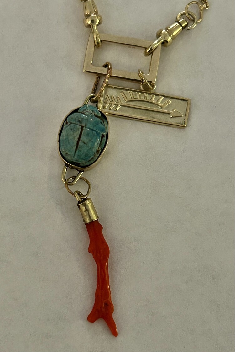 Rectangular charm connector