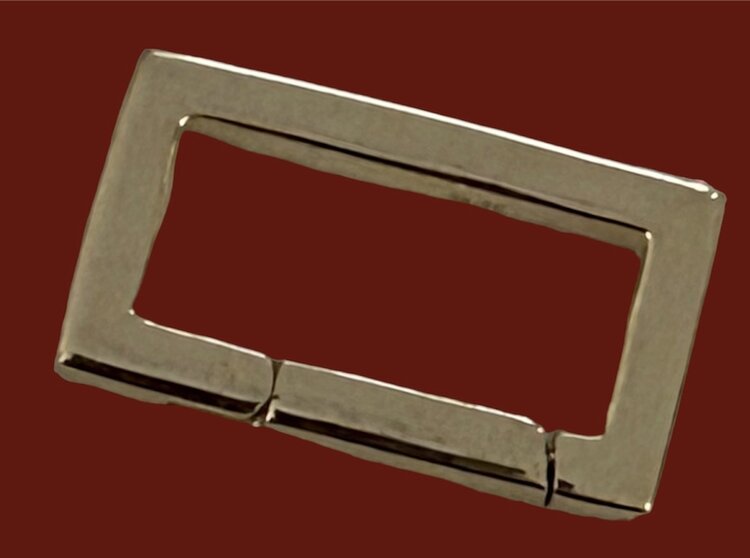 Rectangular charm connector