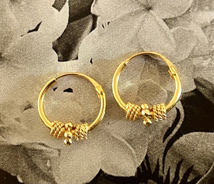 New style indonesian hoops from Sumatra 22 crt