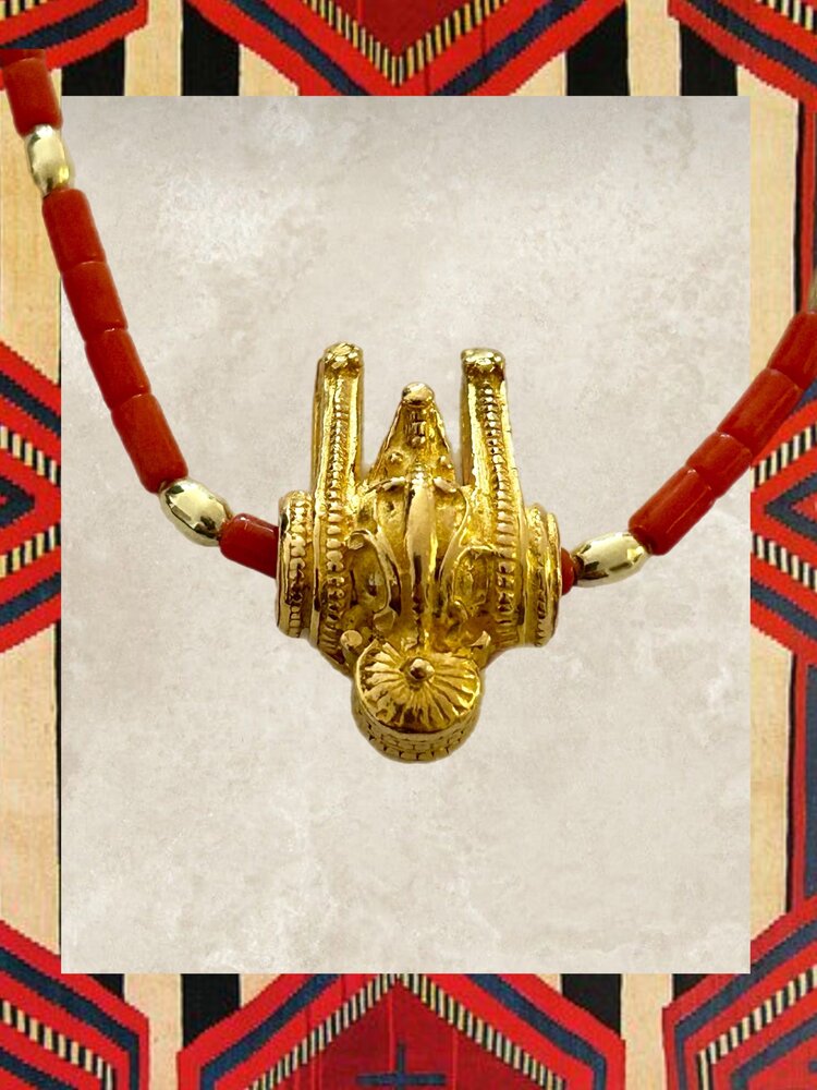 Indian THALI massive 14 crt gold