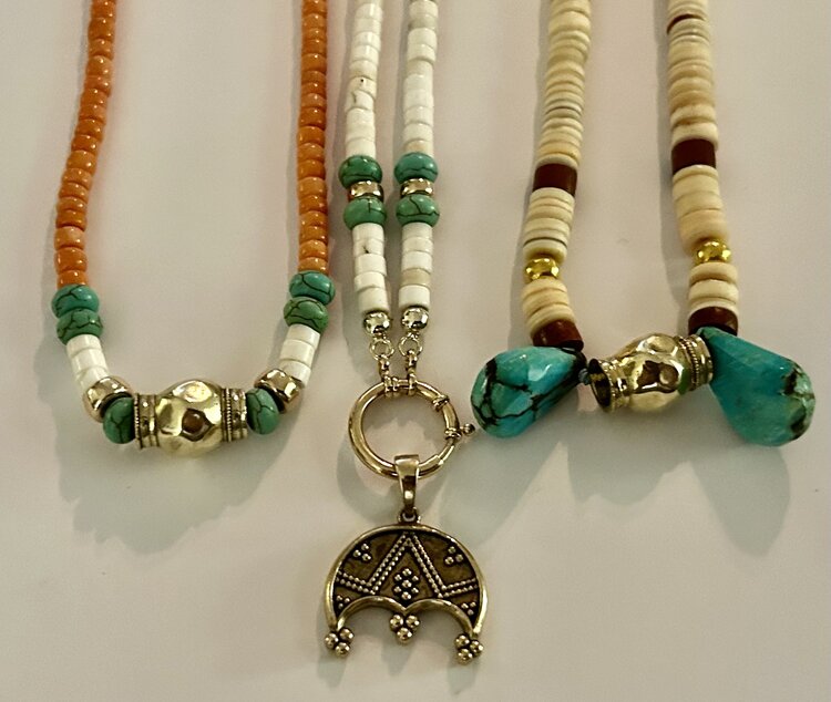 Half Moon Berber charm massive 14 crt