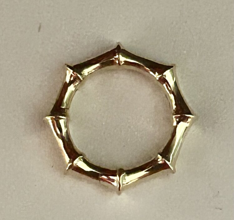Bamboo 14 crt gold connector