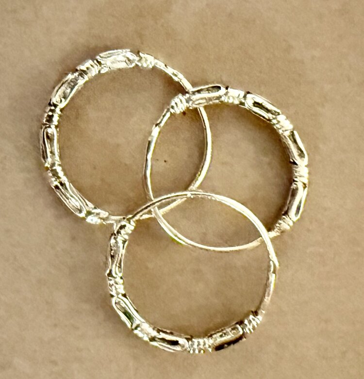 Bali old school snake ring 14 crt