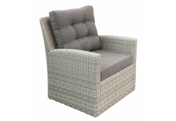 Lounge-Sessel Dublin | Mystic Grau | Rattan