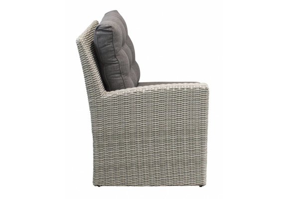 Endstück Dublin | Arm Rechts | Mystic Grau | Rattan