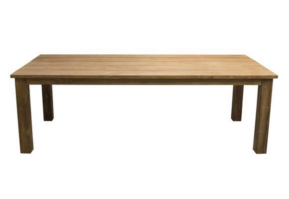 7-teiliges Gartenset | 6 Dublin Stühle | Jakarta Gartentisch 240 cm