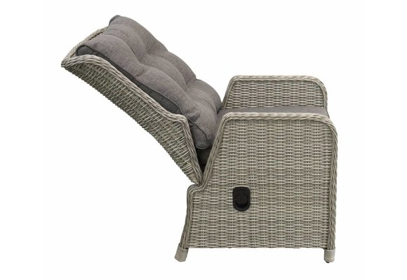 7-teiliges Gartenset | 6 verstellbare  Gartenstühle Dublin | Dublin Gartentisch 180 cm